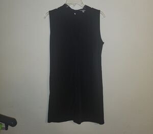 Chic Black Sleeveless Women's Tank Top